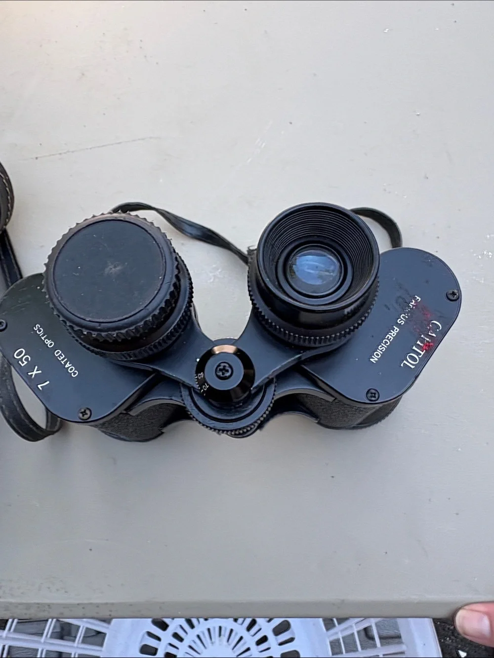 Black 7x50 Coated Optics Binoculars - Compact Outdoor Optics
